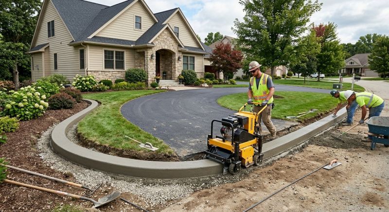 Cement Curbing Installation in Honolulu, HI