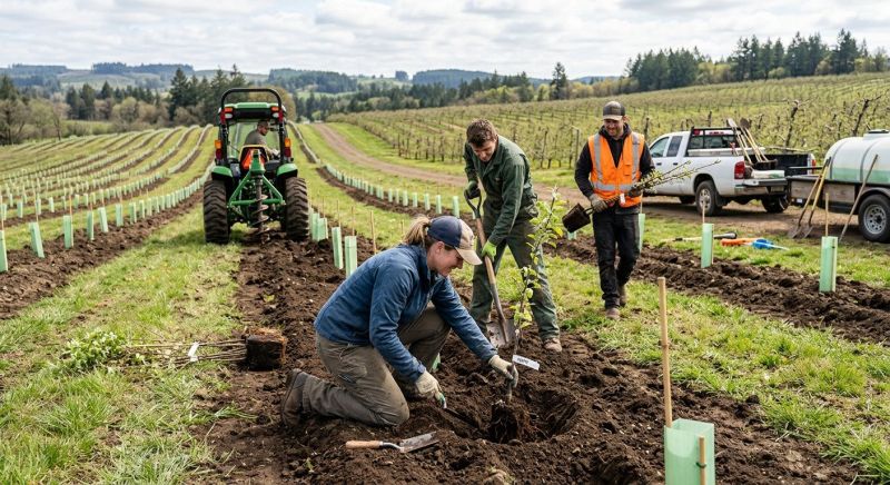 Maple Tree Planting in Ventura County, CA